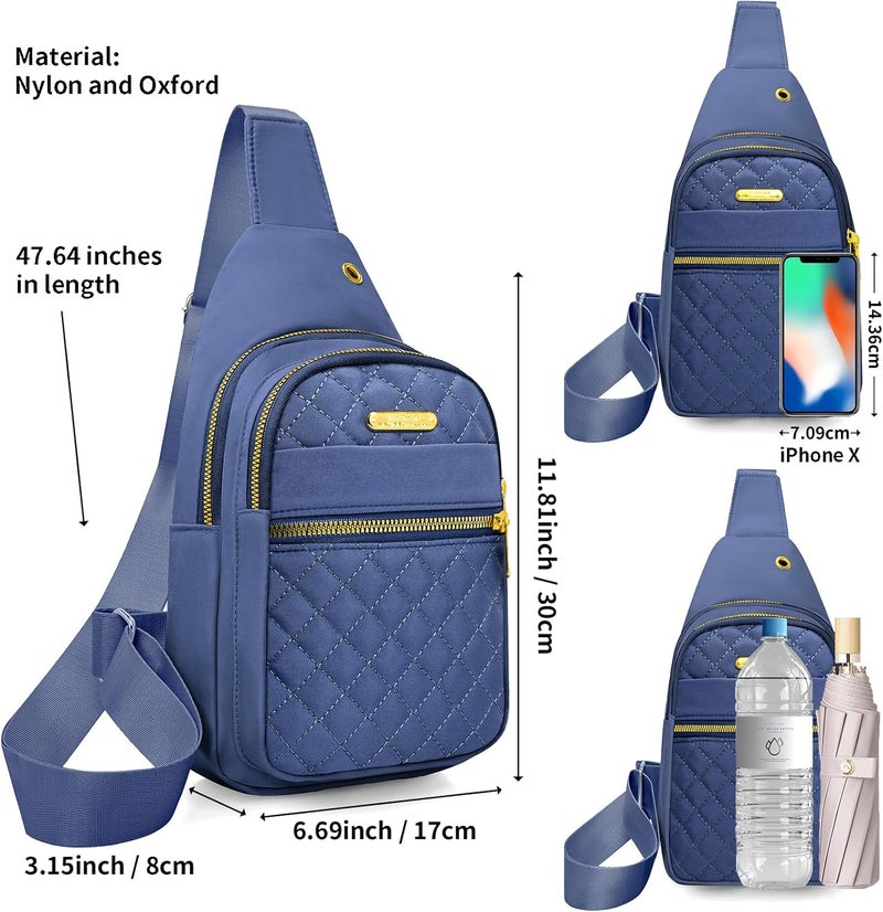 Aisijimo Store Small Sling Bag For Women Men Casual Crossbody Sling Backpack | Small, Casual, Crossbody, Small, Casual, Crossbody - Image 2